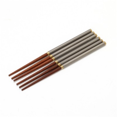 Titanium Chopsticks Collapsible for sale manufacturers for camping